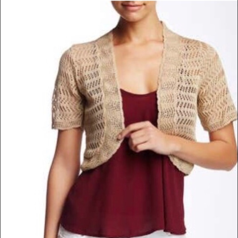 Crochet shrug